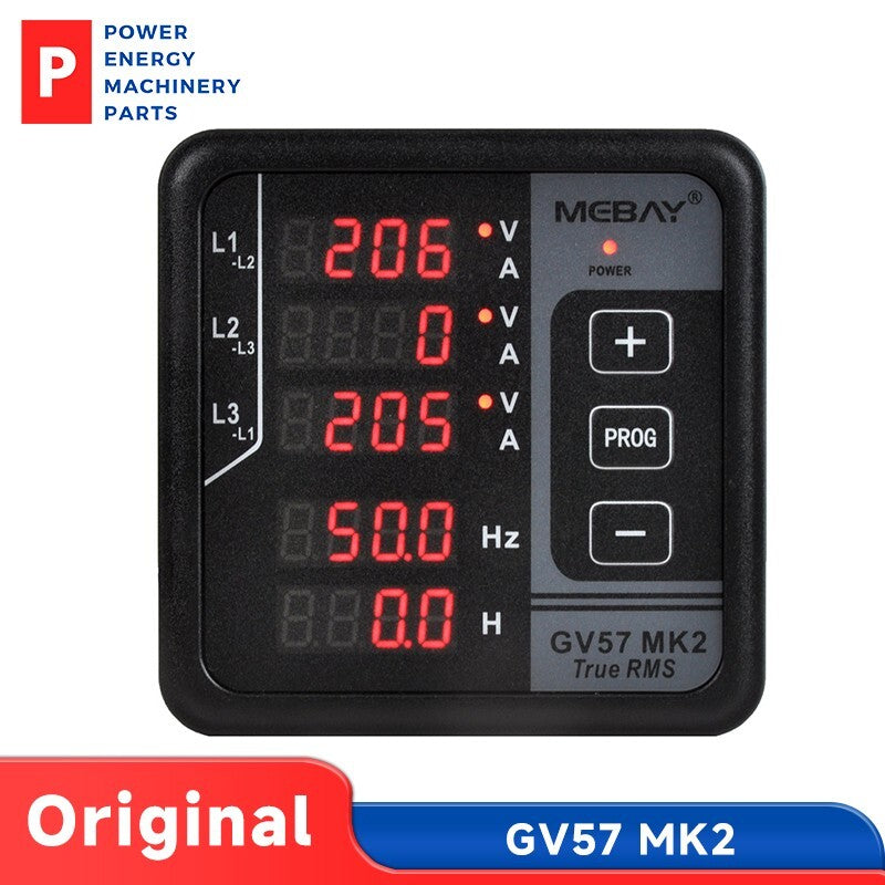 Original GV57 MK2 Diesel Engine AC Voltage Digital Multi-Function Meter PEMP