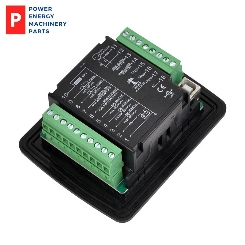 Original Mebay DC32D Small Diesel Generator Parts AMF Generator Control Module