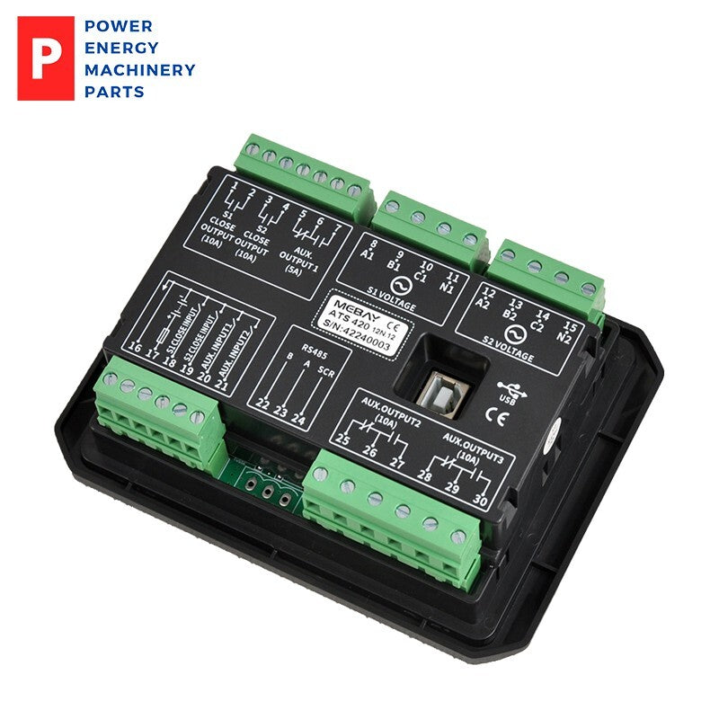 Original ATS420R ATS Controller Dual Power Switching Controller Panel Module