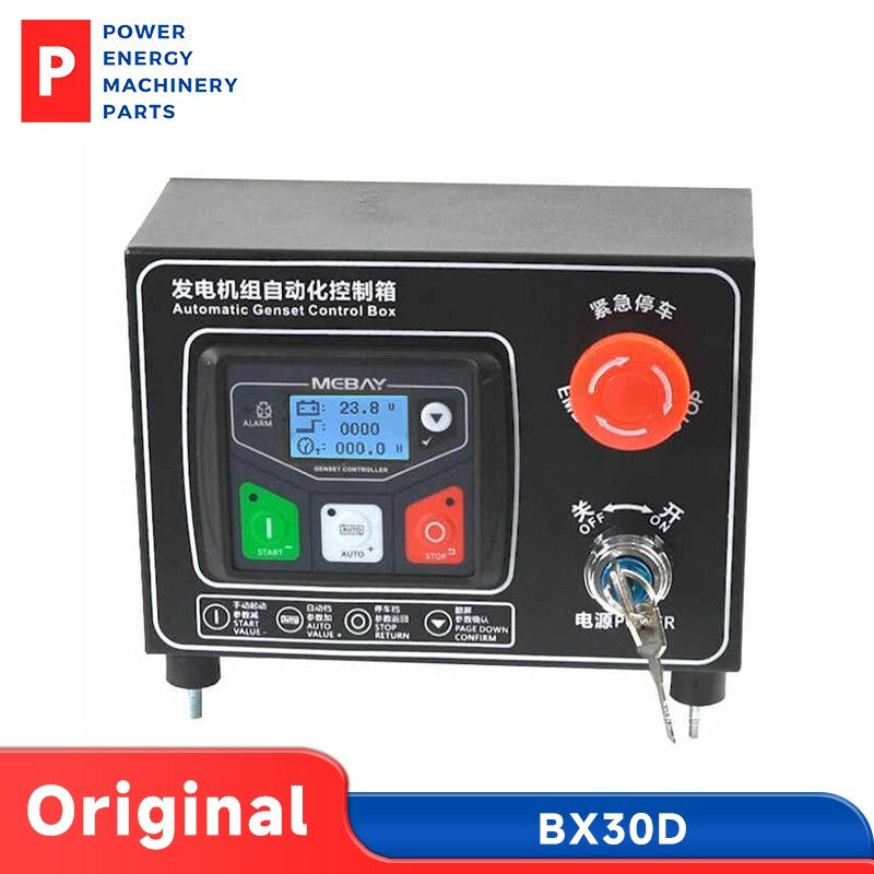 Genuine BX30D Diesel Generator Set Automatic Control Box Cabinet Start Stop Prot