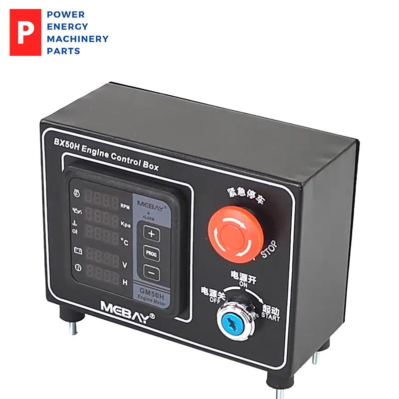 Original BX50H-001 Engine Control Box Multi Function Diesel Control Box Cabinet