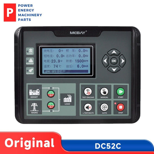 Original DC52C CAN Mebay Controller Diesel Genset Control Panel for Generator