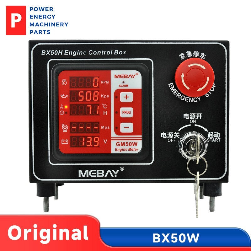 Original BX50W Water Pump Control Box Diesel Engine Multi-function Instrument