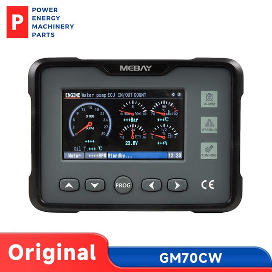 Original GM70CW Mebay Diesel Water Pump Meter Parameter Monitor PEMP