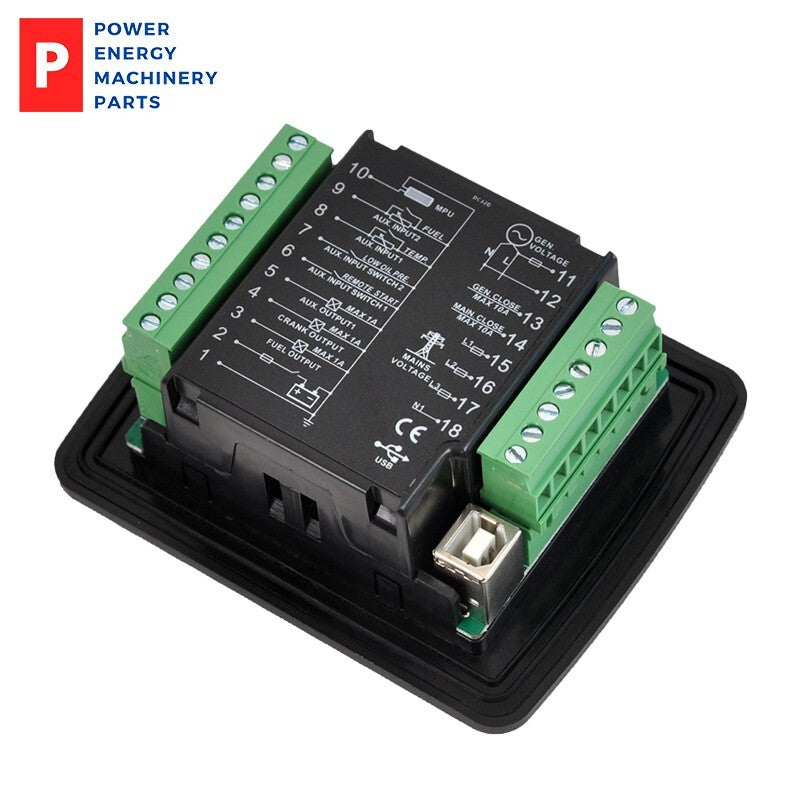 Original Mebay DC32D Small Diesel Generator Parts AMF Generator Control Module