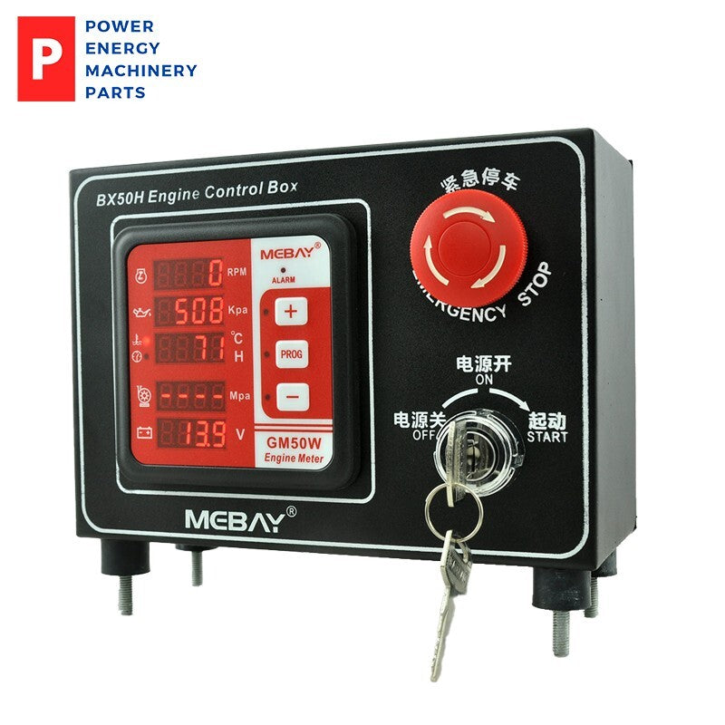 Original BX50W Water Pump Control Box Diesel Engine Multi-function Instrument