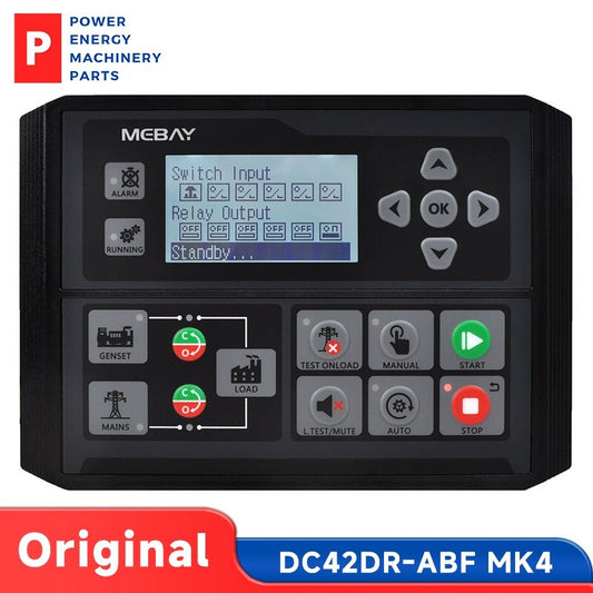 Original Mebay ABF Genset AMF Control Module DC42DR-ABF MK4 Controller