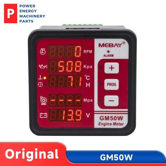 Original GM50W Water Pump Engine Digital Meter Gauge Multi Function Display PEMP