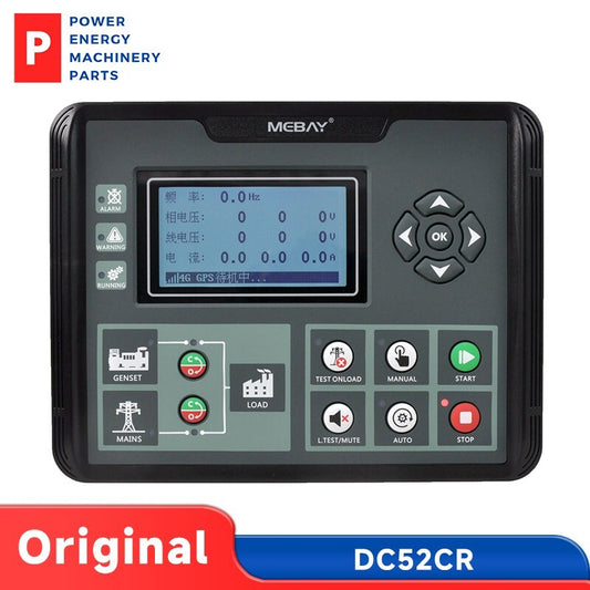 Original Mebay Remote Auto AMF Genset Generator Controller DC52CR PEMP