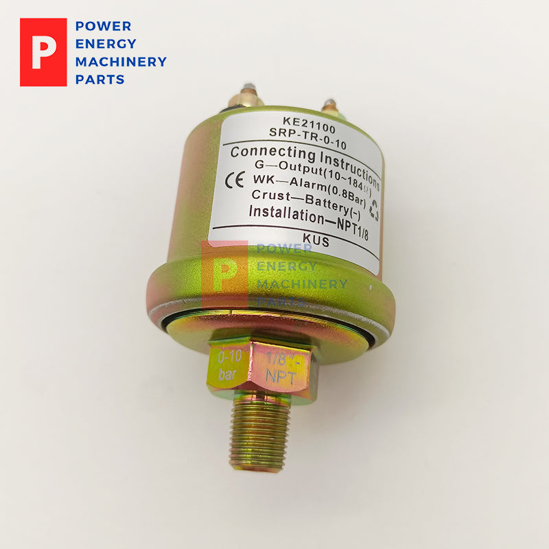 Original KUS KE21100 Oil Pressure Sensor Single Terminal No Alarm 1/8NPT Thread Resistance