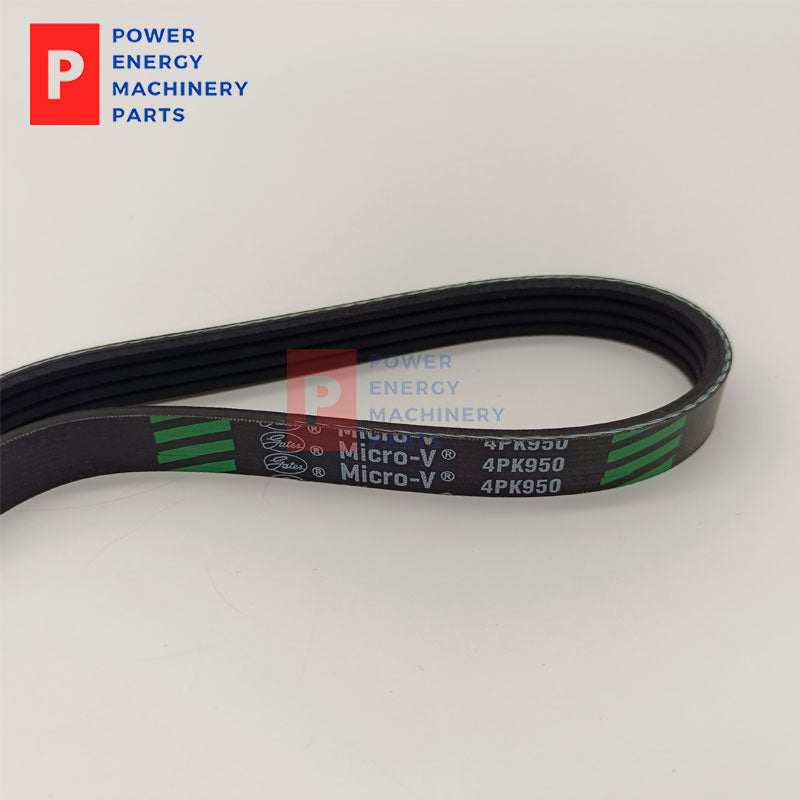 Original Gates 4PK950 Micro-V Multi-Rib Serpentine Belt 4 Ribs 950mm For Chevrolet Aveo Daewoo Kalos Hyundai Kia