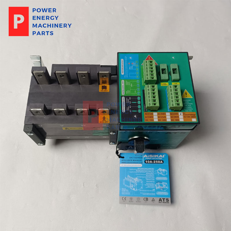 Original AISIKAI SKT2‑100A 4P ATS Automatic Transfer Switch 100A PC‑Grade Dual Power Changeover Switch