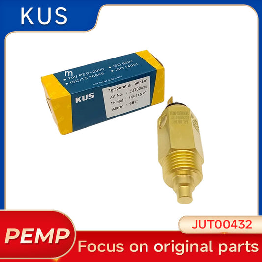 เซ็นเซอร์วัดอุณหภูมิ KUS JUT00432 ดั้งเดิมพร้อมสัญญาณเตือน 98℃