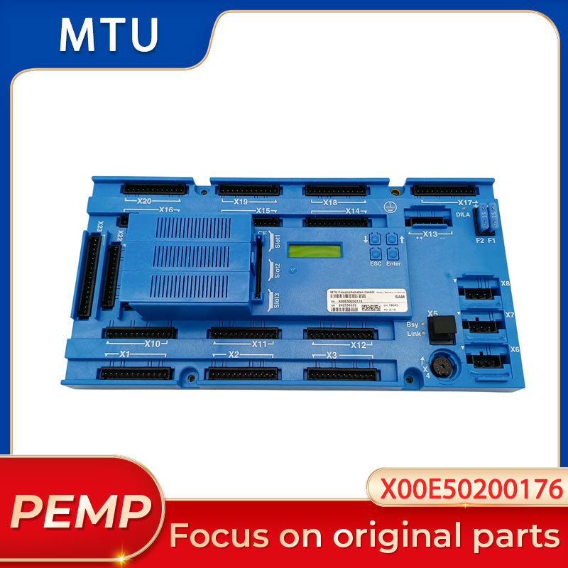 Original MTU X00E50200176 SAM Connection Interface Base Board Replace X00012111 Fit for MTU 4000 Series Diesel Engine Genset