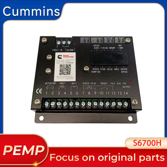Original S6700H Speed Controller 24V Electronic Governor For Cummins Diesel Generator EFC Actuator