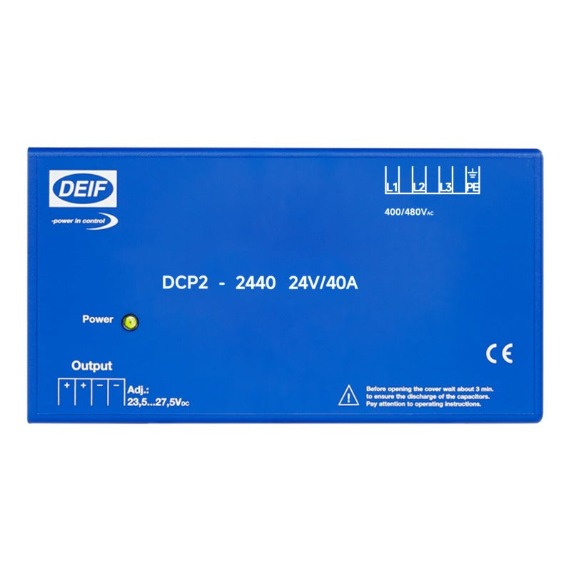 Genuine DEIF DCP2-2440 24V 40A 960W Battery Charger Original Generator parts DC Power Supply