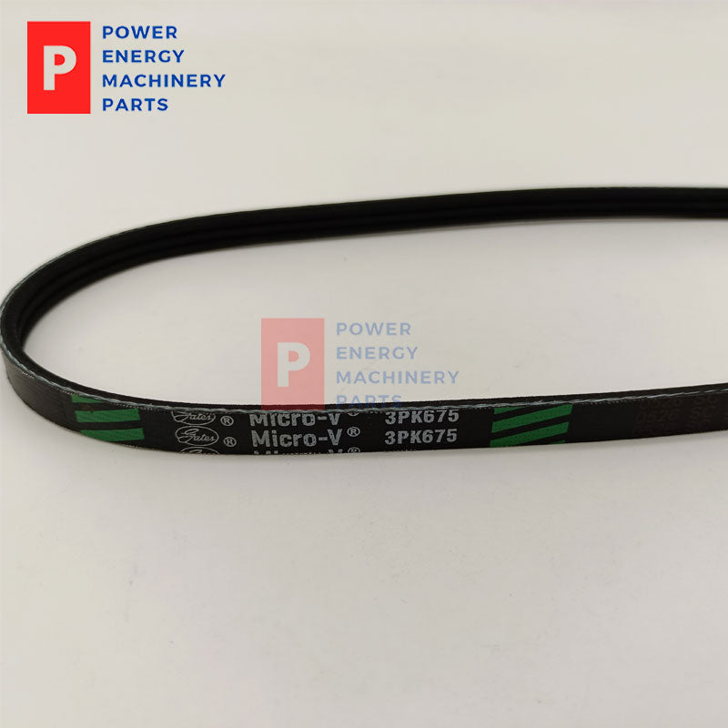Original GATES 3PK675 Micro-V Multi-Rib Serpentine Belt 3 Ribs 675mm For AC Compressor & Alternator