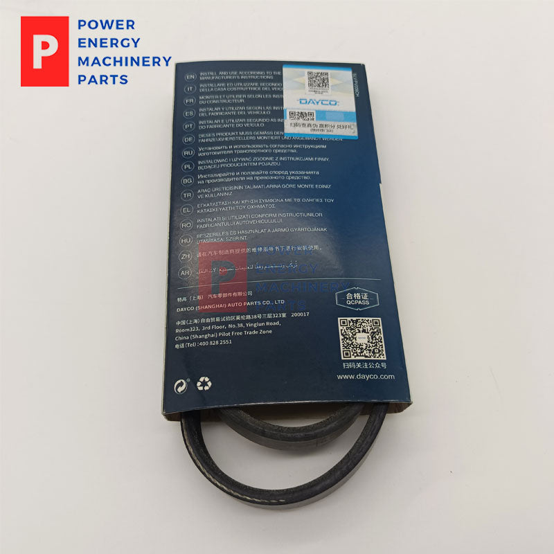 Original DAYCO 3PK817EE Stretch Poly-V Belt 3 Ribs 817mm For AC Compressor Tensioner-Free Drive