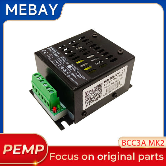 Original Mebay BCC3A MK2 12V 3A / 24V 2A Intelligent 3-Stage Battery Float Charger