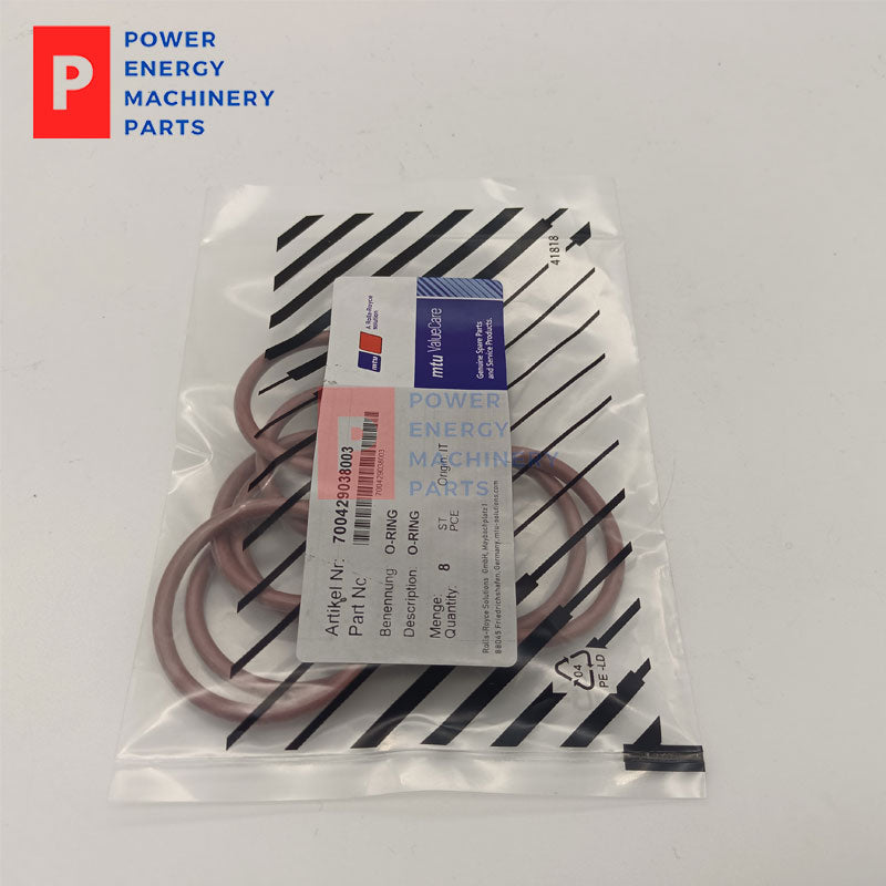 Original MTU 700429038003 FKM O-Ring Seal 8 PCS For MTU 2000 4000 Series Diesel Engine Generator