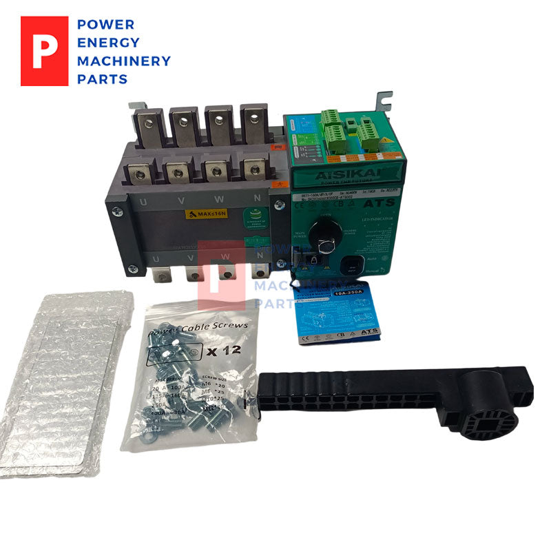 Original AISIKAI SKT1‑160A 4P ATS Automatic Transfer Switch 160A PC‑Grade Dual Power Changeover Switch