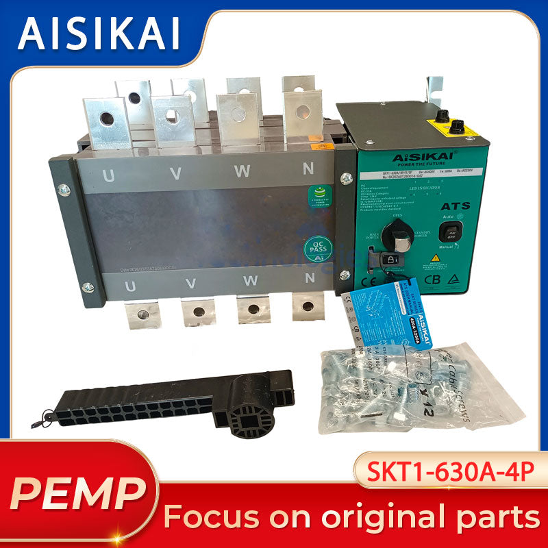 Original AISIKAI SKT1-630A-4P PC Grade Automatic Transfer Switch ATS