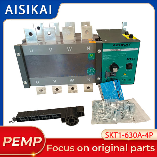 Original AISIKAI SKT1-630A-4P PC Grade Automatic Transfer Switch ATS