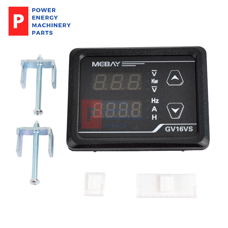 Original Mebay GV16VS Digital Generator Meter Genset Multifunction Monitor Panel