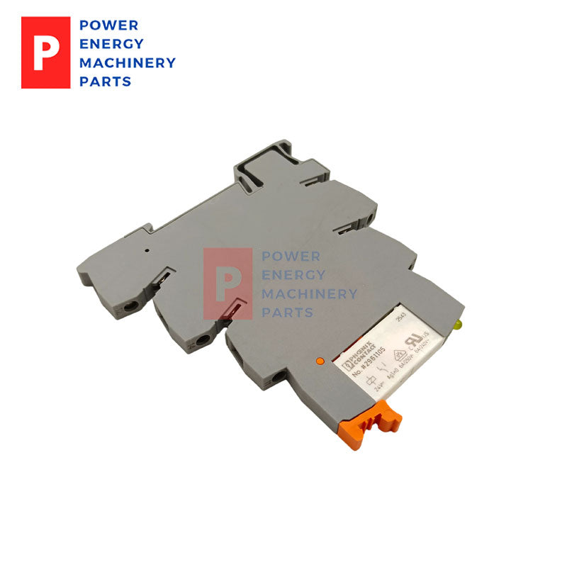 Original Phoenix Contact Relay Kit 2961105 / 2900445 / 2900299 24VDC 6A PLC Plug-in Relay & DIN Rail Base