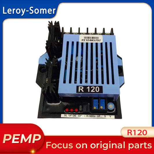 Original Leroy Somer R120 AVR Diesel Generator Automatic Voltage Regulator Stabilizer