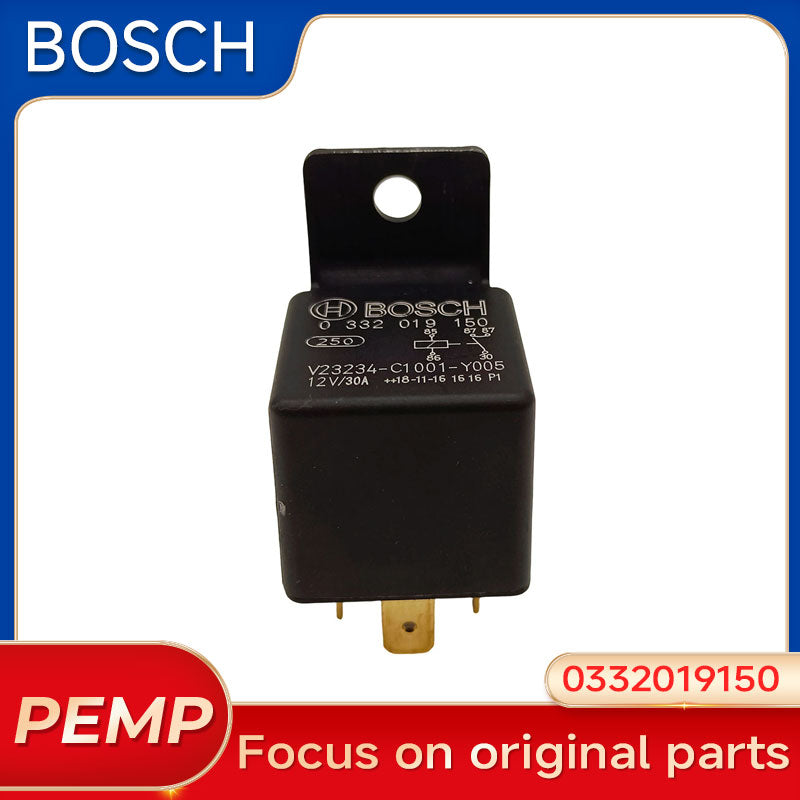 Original Bosch 0332019150 12V 30A 5-Pin Normal Open Mini Relay  Changeover Relay V23234-A0004-Y040