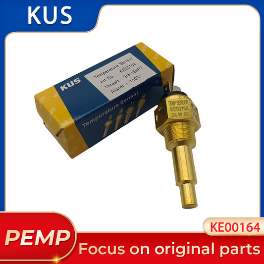 Original KUS KE00164 Engine Coolant Temperature Sensor 110°C 3/8-18NPT Thread