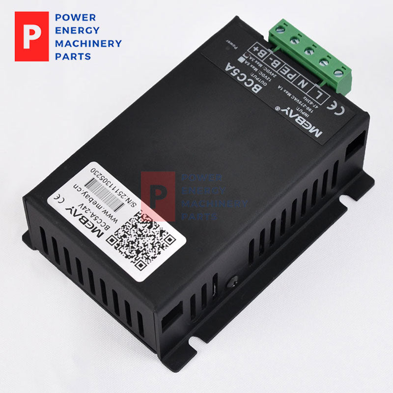 Original Mebay BCC5A 24V 3A 2-Stage Lead-Acid Battery Float Charger For Diesel Genset Starter Battery