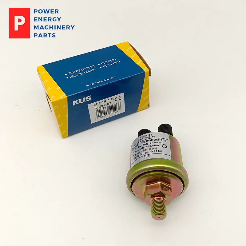 Original KUS KE21103 Engine Mechanical Oil Pressure Sensor Car Boat sensors VDO 360-081-030-015C NPT 1/8 0.8Bar alarm