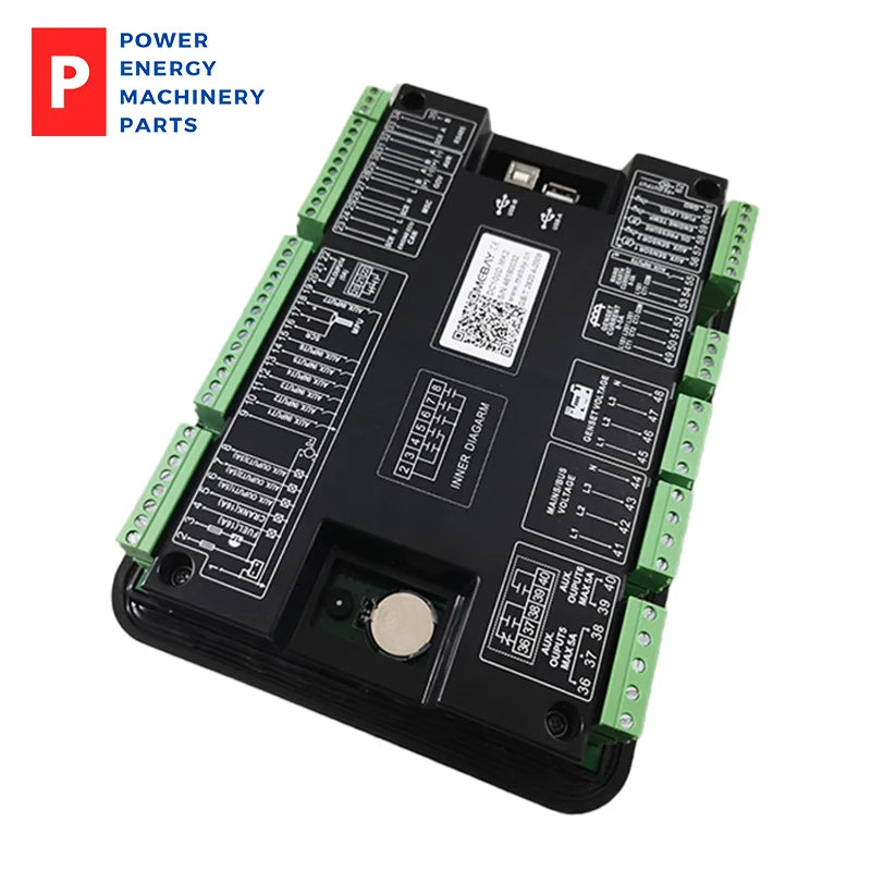 Original DC100D Mebay Generador Parts Parallel Controller Diesel Generator Engine LCD Control Board CAN Communication Interface