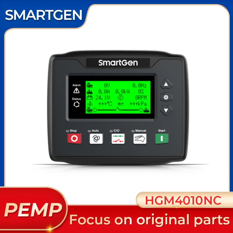 โมดูลควบคุมเครื่องกำเนิดไฟฟ้า Smartgen Genset HGM4010NC ดั้งเดิม RS485 เริ่มต้นอัตโนมัติ