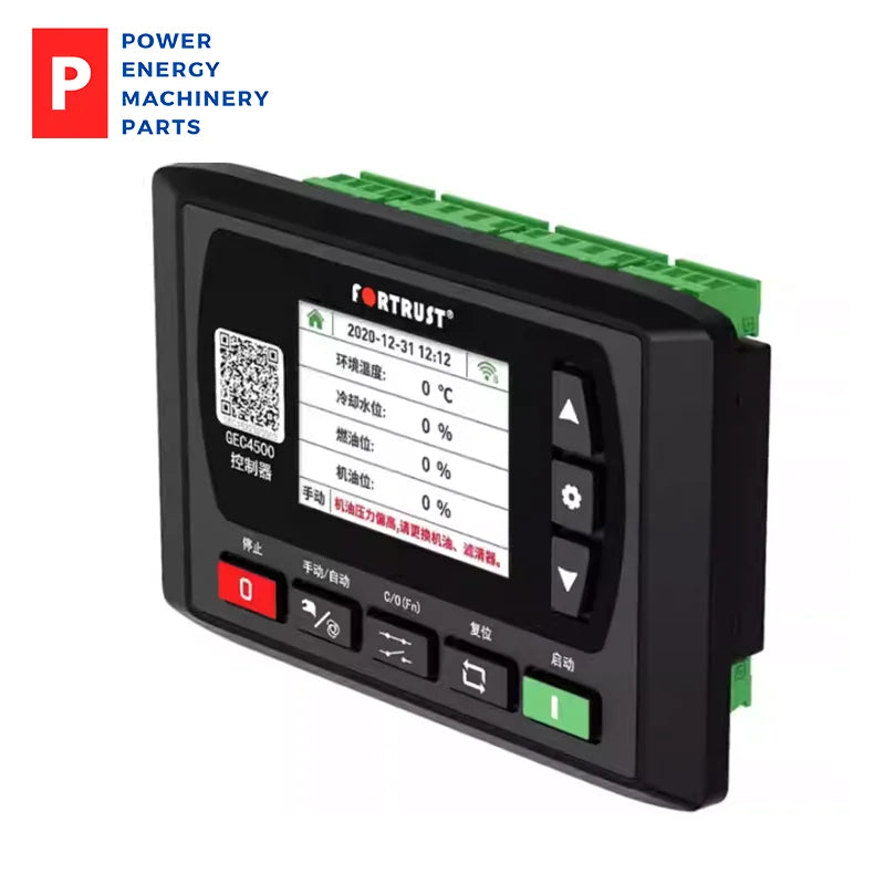 Original GEC4510-485-CAN  Automatically Starts Monitoring Screen Panel Generator Controller CAN Interface