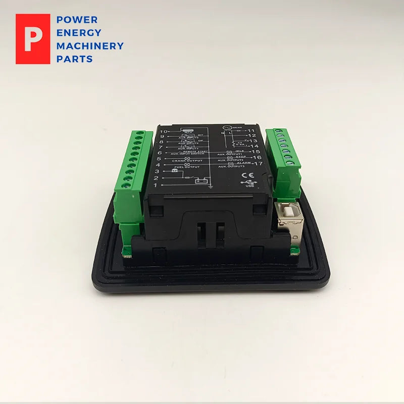 Controlador Mebay DC30D para generador diésel Panel de control original para generador diésel pequeño Mebay Arrancador eléctrico para generador