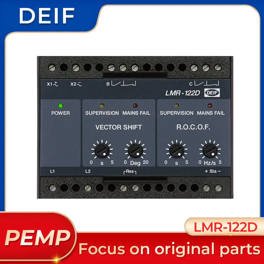 Original LMR-122D Loss of mains relay Deif Generator