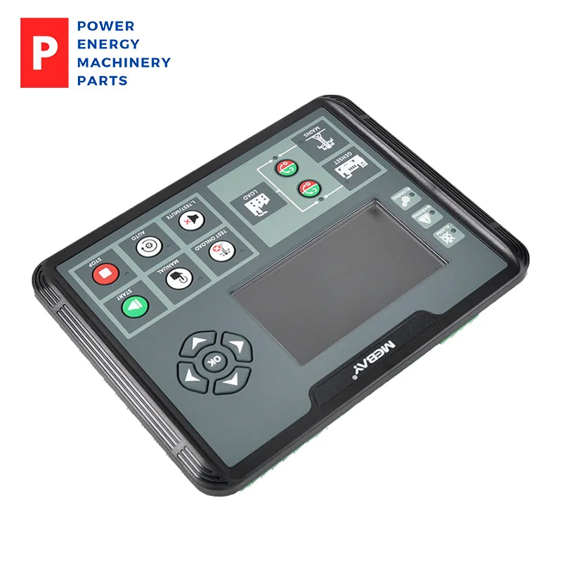 DC72D MK2 Original Mebay Generator Controller LCD Display Self-starting Control Board Diesel Genset Spare Parts
