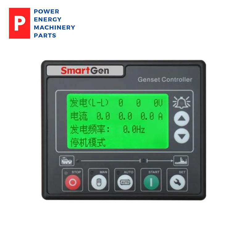 ตัวควบคุม Smartgen HGM410 สตาร์ทอัตโนมัติดั้งเดิม ชุดเครื่องกำเนิดไฟฟ้าดีเซลเดี่ยวอัตโนมัติ