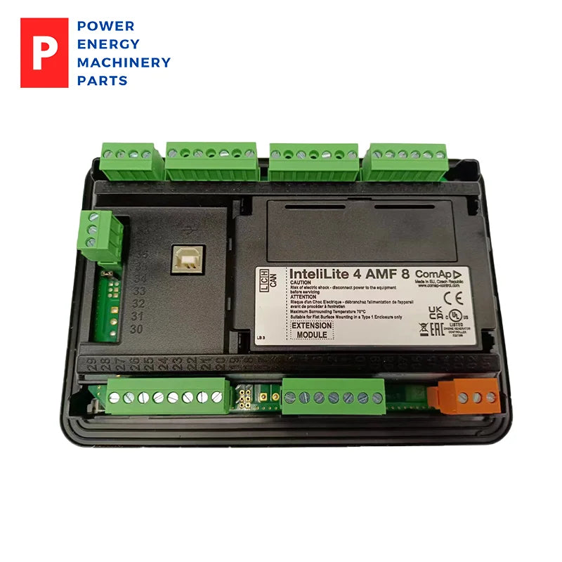 Original comap InteliLite 4 AMF8 diesel generator set controller remote control monitoring generator set panel