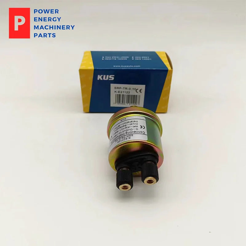 Sensor de presión de aceite original KUS K-E21122 KE21122 con alarma de 1,4 bar