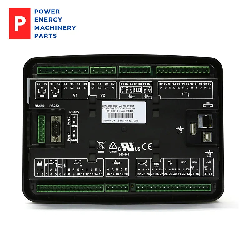 DSE8810 Original Generator Controller Colour Autostart Load Share Controller DSE 8810 Display