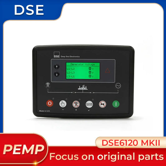 Original Genset Spare Parts DSE6120MKII AMF Auto Stop Generator Controller DSE6120 MKII replaced by DSE6120 MKIII