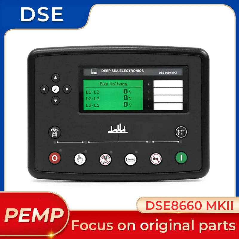 Original Deep Sea DSE8660 MKII Deep Sea Generator Controller Panel Made in UK Generator Control Module DSE8660MKII