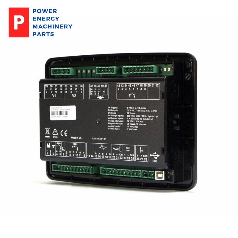 โมดูลจอแสดงผล LCD หน้าจอควบคุม DSE6110 MKII ถูกแทนที่ด้วย DSE6120 MKIII ชิ้นส่วนเครื่องกำเนิดไฟฟ้าเดิม