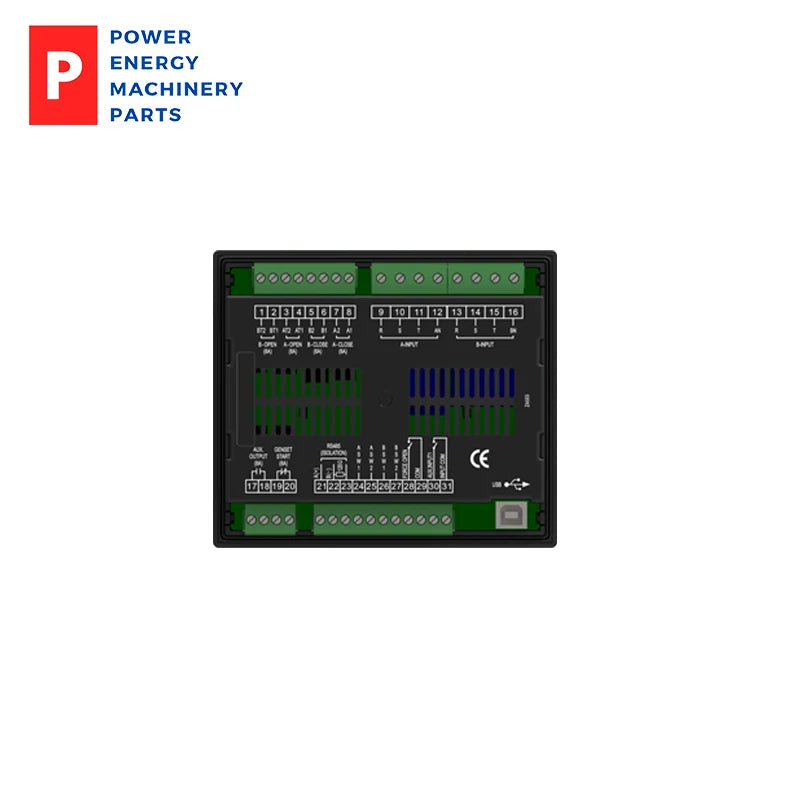 HAT553 Genuine Dual Power ATS Controller with Monitor Interface RS485 SmartGen Diesel Genset Panel