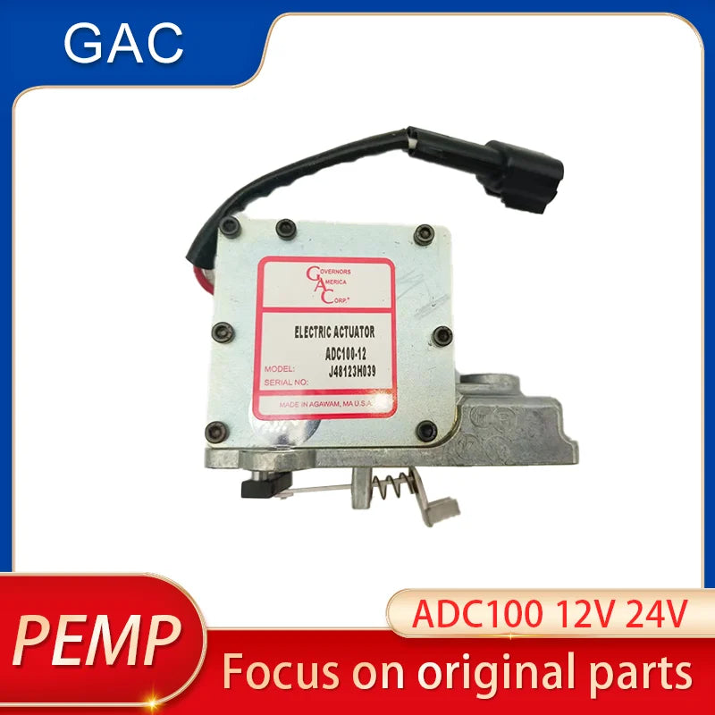 Original Governors America Corp GAC ADC100 12V 24V Diesel Generator Set Actuator ADC100-12V ADC100-24V