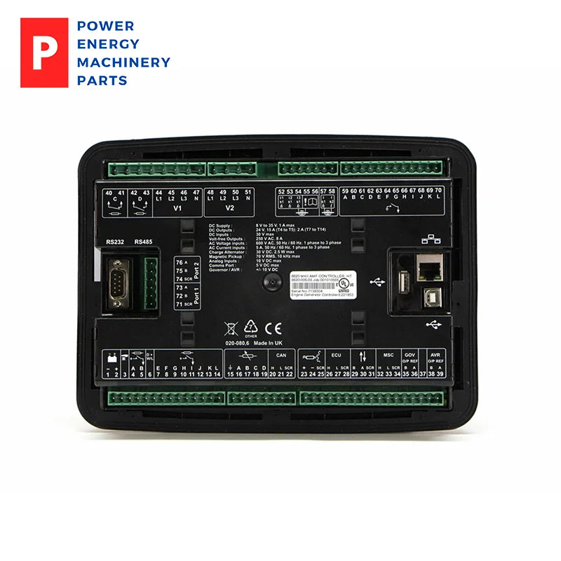 Original Deep Sea DSE8620 MKII Diesel Generator Controller LCD Display Control Module Panel DSE8620MKII